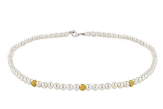 Necklace Promesse Woman in Yellow Gold Perla FRS3EOG1 - FRS3EOG1